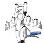  aircraft anthro armpits breasts engine female hands_behind_head living_aircraft living_machine machine nipples solo unknown_artist wings 