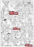  blackmail comic disney female goof_troop incest male male/female masturbation milftoon peg_pete pj_(goof_troop) 