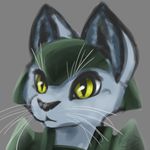  acru_jovian ambiguous_gender cat digital_media_(artwork) feline fur grey_background helmet mammal simple_background solo whiskers yellow_eyes 