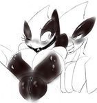  ambiguous_gender big_breasts breasts duo female female/ambiguous huge_breasts legendary_pok&eacute;mon lugia nintendo nipples pok&eacute;mon pussy simple_background solo_focus video_games white_background zxx3 