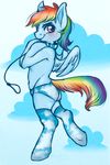  clothing collar equine female friendship_is_magic leash legwear lingerie mammal my_little_pony naughtywrens pegasus pet petplay pinup pose rainbow_dash_(mlp) roleplay slave socks solo submissive underwear wings 