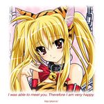  animal_ears bad_id bad_pixiv_id blonde_hair cat_ears christmas collar fate_testarossa kanna_(plum) long_hair lyrical_nanoha mahou_shoujo_lyrical_nanoha red_eyes ribbon solo twintails very_long_hair 