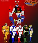  battle_cossack battle_fever_j battle_france battle_japan battle_kenya bruce_timm diane_martin kensaku_shiraishi kyousuke_shida masao_den miss_america parody sentai shiro_akebono style_parody super_sentai transformers_animated 