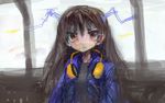  bad_id bad_pixiv_id bangs brown_hair copyright_request lm7_(op-center) red_eyes solo 
