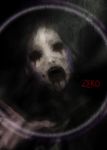  empty_eyes fatal_frame ghost horror_(theme) open_mouth pale_skin solo 