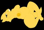 absurd_res alphys anthro big_breasts blush breasts chubby female hi_res lying nipples on_back phylloaurea pose pussy scalie solo spread_legs spreading undertale video_games 