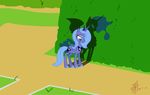  2011 blue_hair cutie_mark equine female friendship_is_magic grass hair horn horse mammal my_little_pony pony princess_luna_(mlp) saintspirit shadow tagme winged_unicorn wings 