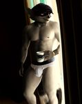  abs anthro briefs bulge clothing edit male mammal muscular nipples oystercatcher7 pecs photo_manipulation photomorph raccoon sly_cooper sly_cooper_(series) underwear 
