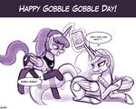  angry clothing dialogue dream_luna equine feral friendship_is_magic grin holidays horse legwear looking_back lumineko luna magic mammal mashed_potatoes my_little_pony pony princess_celestia_(mlp) princess_luna_(mlp) stockings stuffing thanksgiving 