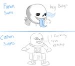  bone difference sans_(undertale) skeleton undertale video_games 