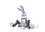  anthro balls better_version_at_source bugs_bunny butt erection feet humanoid_penis lagomorph looney_tunes low_res mammal penis rabbit solo unknown_artist warner_brothers 