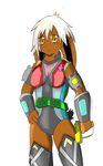  amber_eyes boots clothing energy female footwear futuristic gun handgun hare kadmiel_dyne lagomorph legwear leotard mammal medic medical orange_black rabbit ranged_weapon thigh_high_boots weapon zanten94 