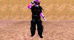  blue_eyes bounty_hunter bradley_correia cat enforcer eyewear feline gun hair handcuffs handgun invalid_color male mammal pistol police ranged_weapon shackles solo sunglasses weapon wristband 