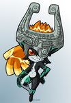  fangs female imp looking_at_viewer midna nintendo red_eyes rongs1234 solo the_legend_of_zelda twilight_princess video_games 