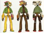  canti character_sheet concept_art flcl jacket no_humans official_art robot sadamoto_yoshiyuki 