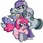  2015 alpha_channel anibaruthecat earth_pony equine female feral friendship_is_magic horse limestone_pie_(mlp) mammal marble_pie_(mlp) maud_pie_(mlp) my_little_pony pinkie_pie_(mlp) pony 