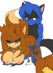  akatsukishiranui-fox canine fan_character female fineeve_the_wolf_soldier male male/female mammal sex wolf 