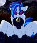  2015 anthro big_breasts breasts equine female friendship_is_magic halloween holidays horn mammal my_little_pony pussy skoon solo unicorn vinyl_scratch_(mlp) 