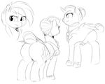  2015 black_and_white clothed clothing equine female feral friendship_is_magic horn mammal monochrome my_little_pony rarity_(mlp) sirmasterdufel unicorn 
