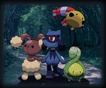  baby_pokemon budew buneary chingling nintendo pok&eacute;mon riolu video_games 