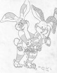  american_rabbit anal anal_penetration anthro arms_tied balls big_ears bound buckteeth canada chain cum cum_from_ass cum_on_ground duo erection fan_character forced from_behind greyscale lagomorph male male/male mammal messy mizzyam monochrome one_leg_up open_mouth pencil_(artwork) penetration penis rabbit rape smile standing tapering_penis teeth the_adventures_of_the_american_rabbit traditional_media_(artwork) 