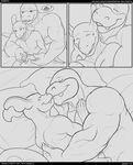  anthro balls comic duo hanbei koopa male male/male mario_bros muscular nintendo pok&eacute;mon ring roommates_(comic) roy_koopa scalie spelunker_sal video_games wartortle 