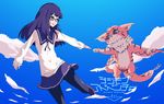  bad_id bad_pixiv_id commentary_request digimon digimon_adventure_tri. meicoomon mochizuki_meiko pantyhose ryuuuuuuu sketch 