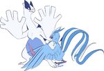  ambiguous_gender articuno avian bird blush cute duo erection feral feral_on_feral jazz_hands larger_male legendary_pok&eacute;mon lugia maim male nintendo penis pok&eacute;mon size_difference teasing video_games 