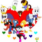  &lt;3 alpha_channel alphys alternate_species asgore_dreemurr bone caprine chara crossover derjuin earth_pony equine eyewear female feral fish flower flowey_the_flower food friendship_is_magic frisk goat group horn horse knife machine male mammal marine mettaton my_little_pony papyrus pie plant ponification pony robot sans_(undertale) simple_background skeleton sunglasses toriel transparent_background undertale undyne unicorn video_games 