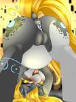  2015 alternate_species anus belly big_belly camychan crossover cum cum_in_ass cum_inside earth_pony equine female feral hi_res horse mammal midna my_little_pony nintendo ponification pony pussy solo the_legend_of_zelda twilight_princess video_games 