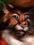  bit555 bitty blue_eyes dlost dlostarts feline hi_res mammal portrait tiger 