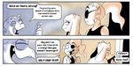  boss_monster caprine comic dialogue english_text excited fatz_geronimo_(artist) female fish gerson group happy male mammal marine monster reptile scalie text toriel turtle undertale undyne video_games 