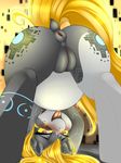  2015 alternate_species anus belly big_belly camychan crossover earth_pony equine female feral hi_res horse mammal midna my_little_pony nintendo ponification pony pussy solo the_legend_of_zelda twilight_princess video_games 
