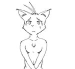  cat feline male male/male mammal morenatsu nude shin_(morenatsu) uncomfortable 