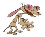  2008 bbxl digital_media_(artwork) evil_eyes finally_losing_it insane looking_at_viewer male nude reaction_image ren ren_and_stimpy simple_background solo tagme teeth white_background 