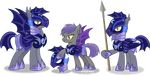  2015 absurd_res alpha_channel armor bat_pony bat_wings fangs female friendship_is_magic helmet hi_res male melee_weapon my_little_pony polearm slit_pupils spear transparent_backgound vector-brony weapon wings yellow_eyes 