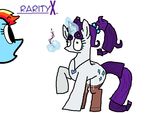  friendship_is_magic my_little_pony rainbowdash rarity_(mlp) rarityx sexponies 