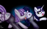  anus cunnilingus earth_pony equine female female/female feral friendship_is_magic horn horse mammal maud_pie_(mlp) my_little_pony oral paulpeopless pony pussy pussy_juice raven_(mlp) sex unicorn vaginal wet 