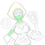  female lotion peridot steven su universe 