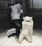  arctic_fox bear blush breasts canine chair clitoris collar cybernetics cyborg domination female fox machine male mammal maxwell_sinclair multi_breast nipples nude office_chair panda pussy slave sombra submissive 