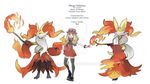  delphox fak&eacute;mon human mammal mega_evolution nintendo pok&eacute;mon serena_(pokemon) video_games zacharybla 