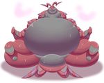  ambiguous_gender belly big_belly featureless_crotch hyper hyper_belly looking_at_viewer morbidly_obese nintendo overweight pok&eacute;mon scolipede seductive solo spread_legs spreading video_games 