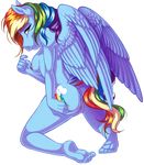  2015 alpha_channel anthro anus areola breasts butt equine erect_nipples female friendship_is_magic kittehkatbar mammal my_little_pony nipples nude pegasus pussy pussy_juice rainbow_dash_(mlp) solo wings 