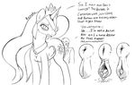  anus butt clitoris dialogue equine feral friendship_is_magic hair horn horse human long_hair mammal my_little_pony one_eye_closed pony presenting princess_celestia_(mlp) pussy pussy_juice renabu winged_unicorn wings wink 