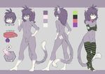  arm_socks caninelove cat clothing clover collar feline girly legwear male mammal mizuhiro model_sheet socks tufts 