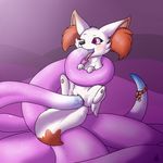  2015 alternate_color blush canine collar consentacles fellatio female fennekin feral fox fur mammal nintendo open_mouth oral oral_penetration penetration pink_eyes pok&eacute;mon pussy scarf sex shikaro spread_legs spreading tentacles vaginal vaginal_penetration video_games 