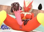  3d_(artwork) anal animated anthro anus blaziken breasts buttplug cgi digital_media_(artwork) dildo ectasy26 female mammal nintendo nude penetration pok&eacute;mon sex_toy solo vaginal vaginal_penetration video_games 