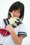  asian child cute girl photo photograph ruika school_uniform 