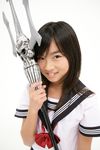  asian child cute girl photo photograph ruika school_uniform trident 