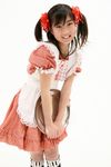  asian child cute girl maid photo photograph ruika 